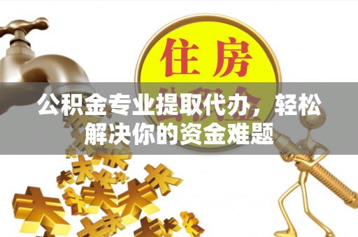 泽库公积金专业提取代办，轻松解决你的资金难题