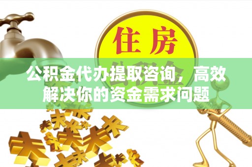 泽库公积金代办提取咨询，高效解决你的资金需求问题