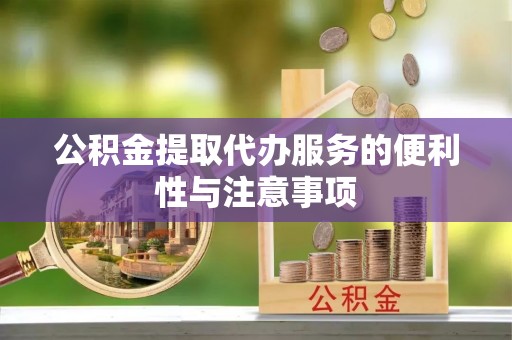 泽库公积金提取代办服务的便利性与注意事项